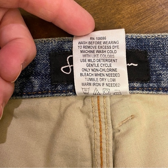 Sean John Sz 40 Denim Shorts Mens Baggy Y2K Rap Hip Hop Skate Urban Inseam 15.5” - Picture 9 of 12